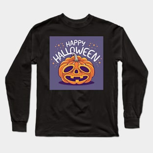 Happy Halloween pumpkin Long Sleeve T-Shirt